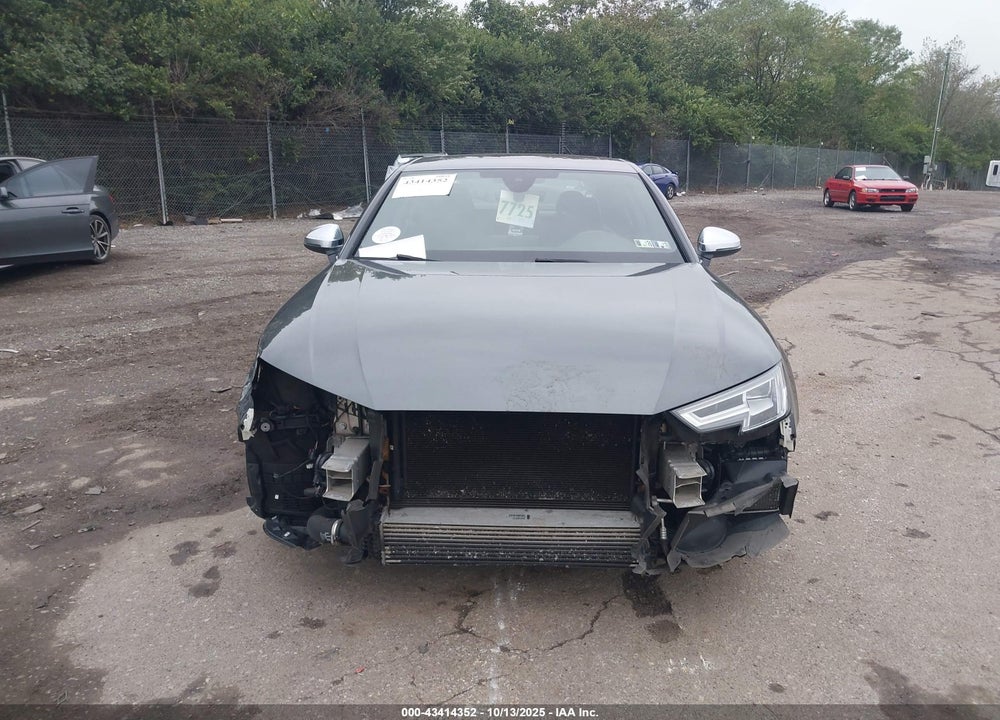 2018 AUDI S4 3.0T PREMIUM PLUS VIN: WAUB4AF42JA002533