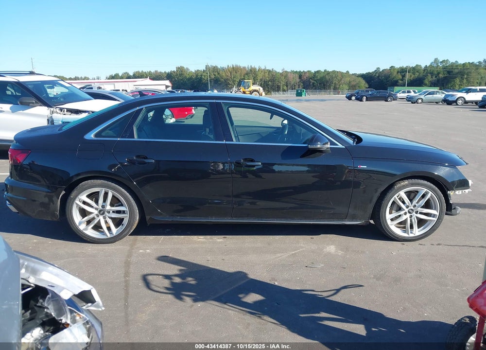 2022 AUDI A4 PREMIUM PLUS 45 TFSI S LINE QUATTRO S TRONIC VIN: WAUEAAF47NN008218