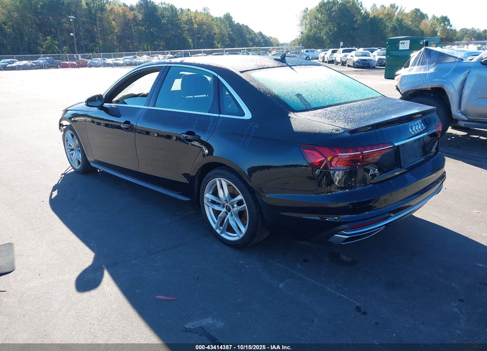 2022 AUDI A4 PREMIUM PLUS 45 TFSI S LINE QUATTRO S TRONIC VIN: WAUEAAF47NN008218