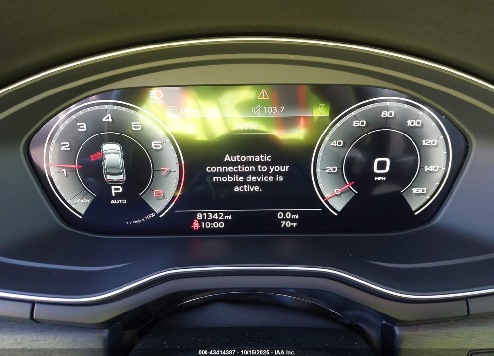 2022 AUDI A4 PREMIUM PLUS 45 TFSI S LINE QUATTRO S TRONIC VIN: WAUEAAF47NN008218