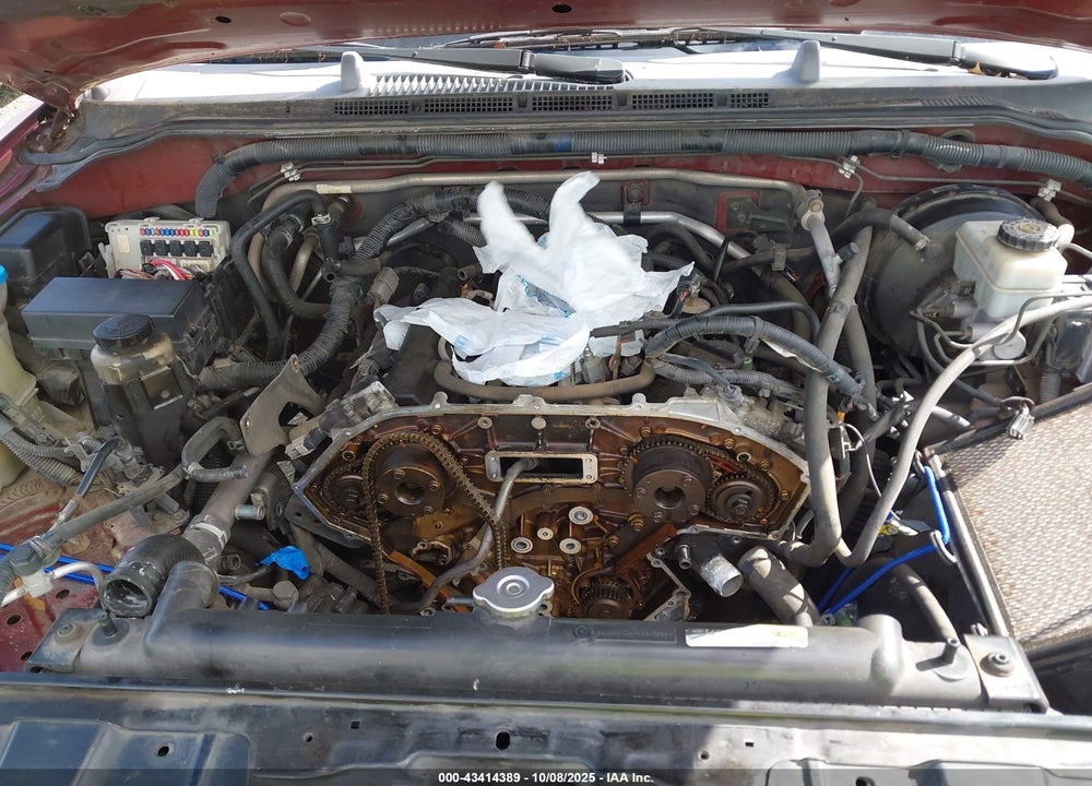 2005 NISSAN XTERRA S VIN: 5N1AN08U75C606698