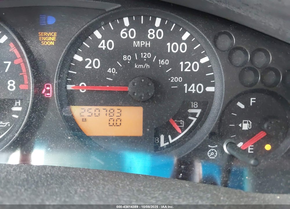 2005 NISSAN XTERRA S VIN: 5N1AN08U75C606698