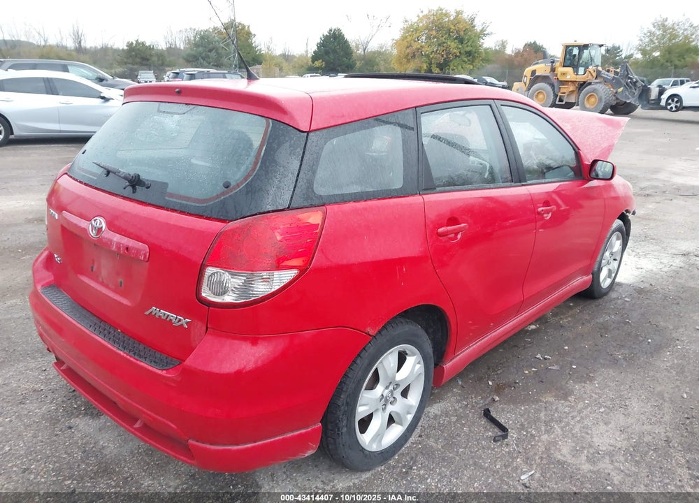 2004 TOYOTA MATRIX VIN: 2T1KR32E84C185516