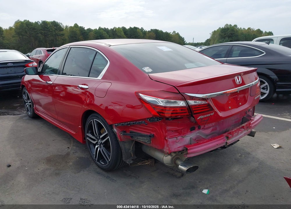 2017 HONDA ACCORD SPORT VIN: 1HGCR2F50HA111804