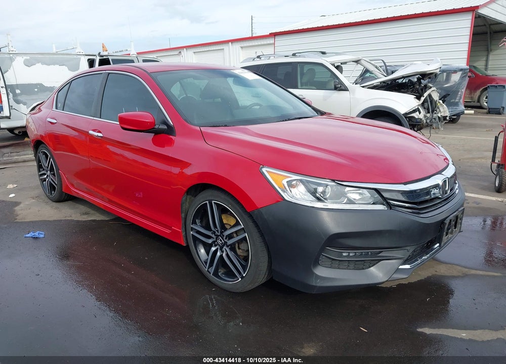 2017 HONDA ACCORD SPORT VIN: 1HGCR2F50HA111804