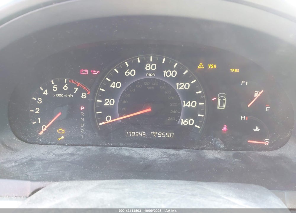2010 HONDA ODYSSEY EX VIN: 5FNRL3H55AB032025