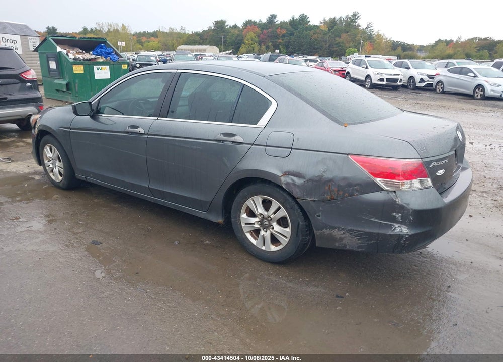2008 HONDA ACCORD 2.4 LX-P VIN: 1HGCP26488A082680