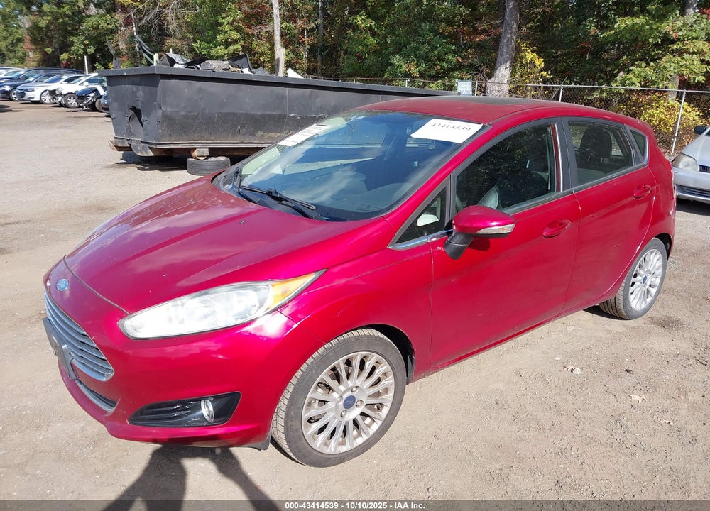 2015 FORD FIESTA TITANIUM VIN: 3FADP4FJ9FM152603