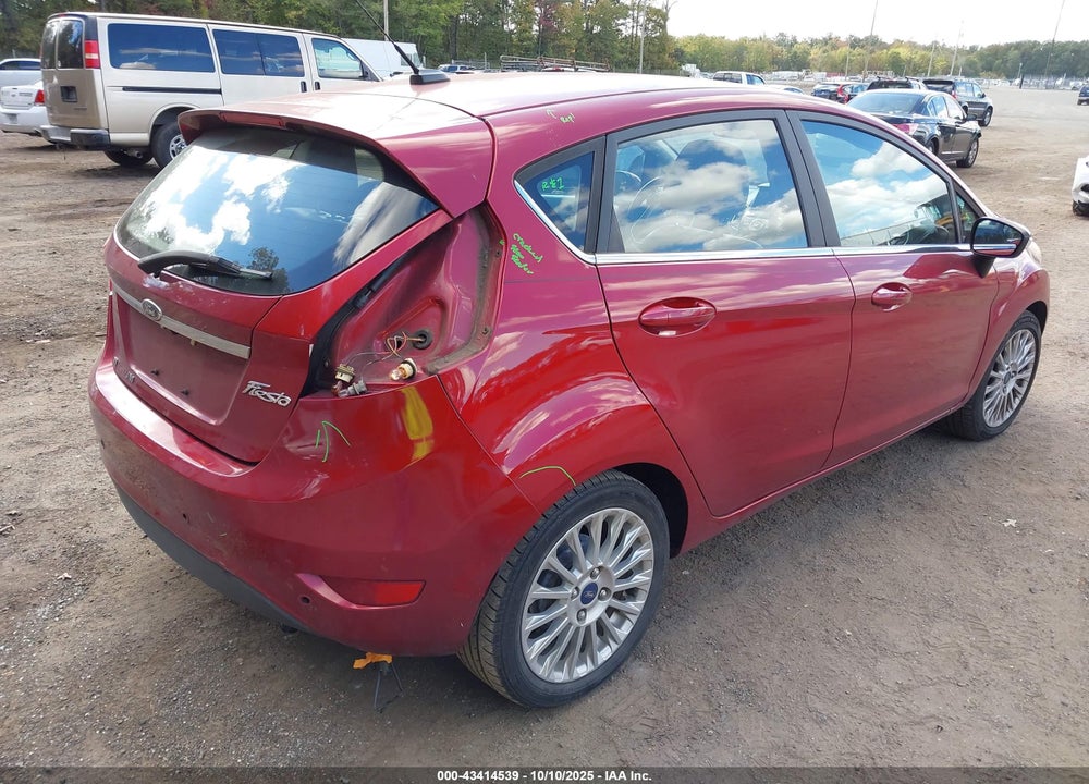 2015 FORD FIESTA TITANIUM VIN: 3FADP4FJ9FM152603