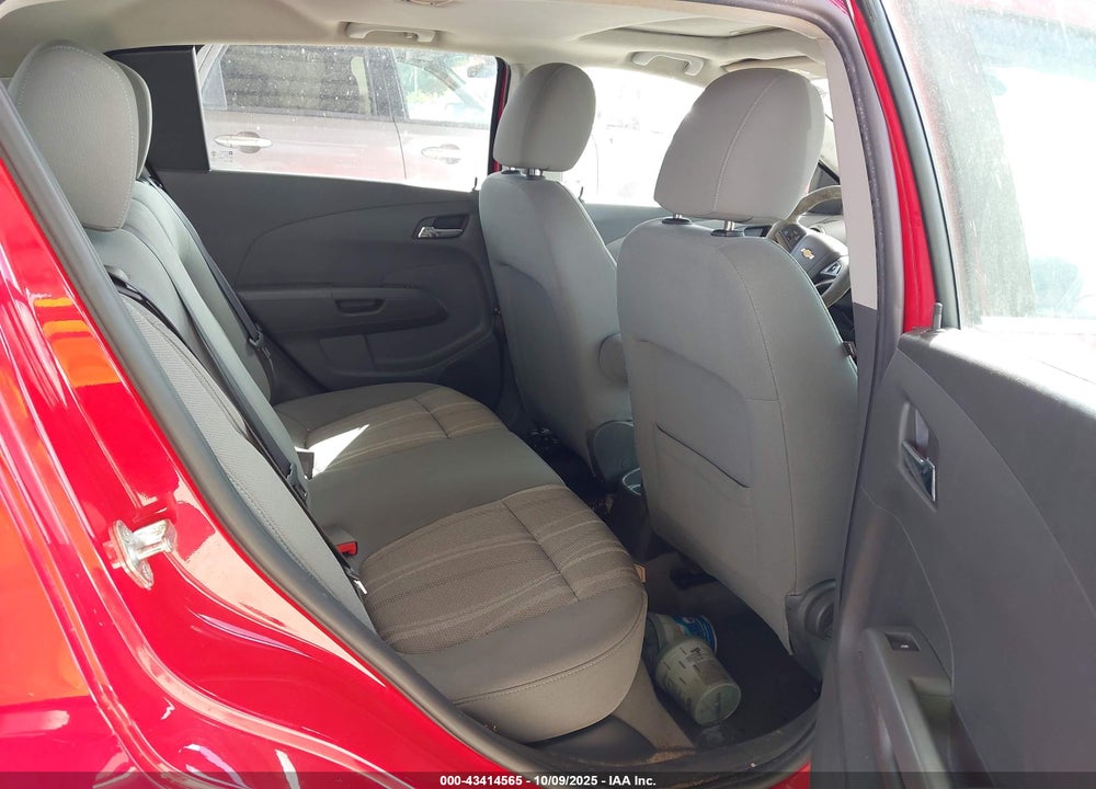 2015 CHEVROLET SONIC VIN: 1G1JC6SB9F4155329