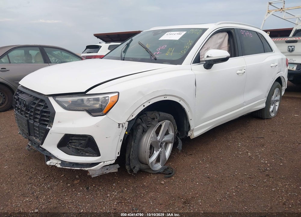 2021 AUDI Q3 PREMIUM 40 TFSI QUATTRO TIPTRONIC VIN: WA1AUCF38M1064616