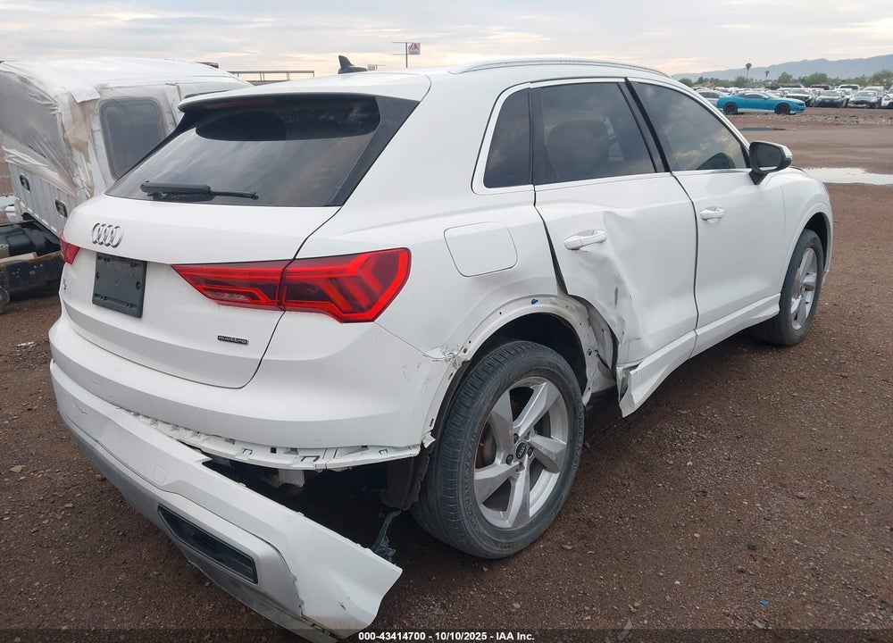 2021 AUDI Q3 PREMIUM 40 TFSI QUATTRO TIPTRONIC VIN: WA1AUCF38M1064616