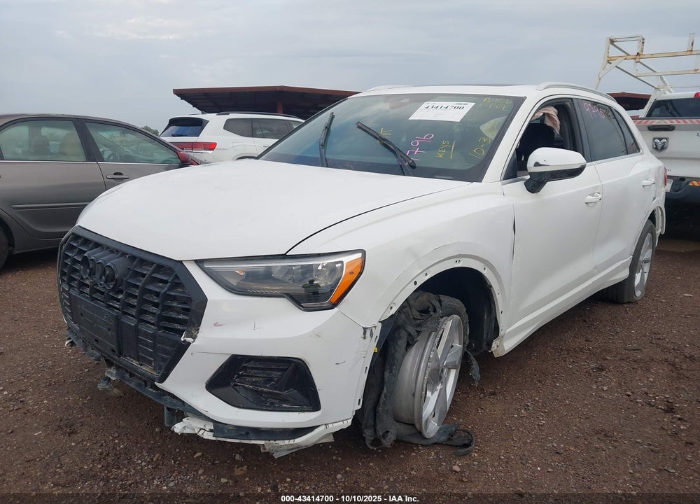 2021 AUDI Q3 PREMIUM 40 TFSI QUATTRO TIPTRONIC VIN: WA1AUCF38M1064616