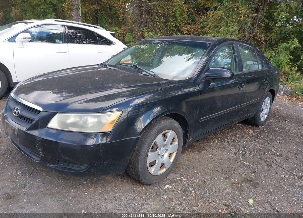 2007 HYUNDAI SONATA GLS VIN: 5NPET46C37H256359