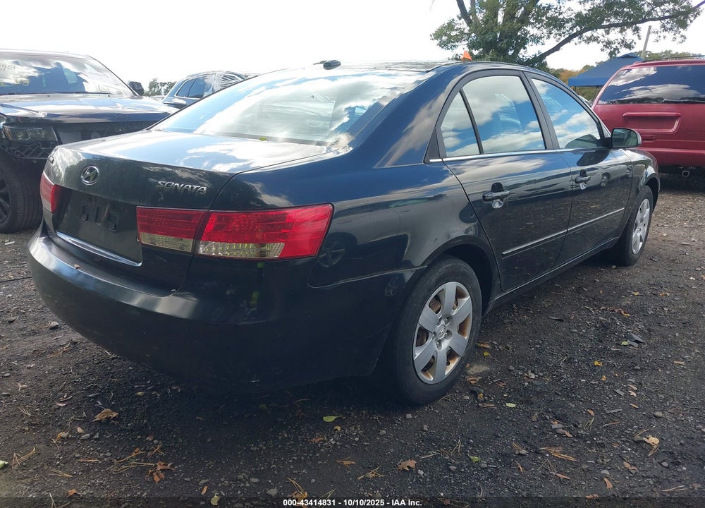 2007 HYUNDAI SONATA GLS VIN: 5NPET46C37H256359