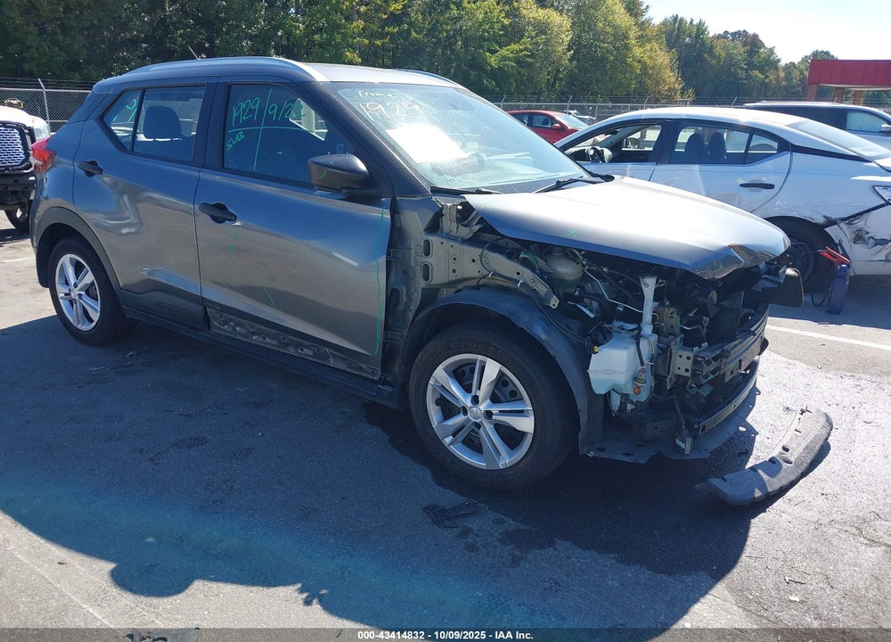 2019 NISSAN KICKS S VIN: 3N1CP5CU0KL534368