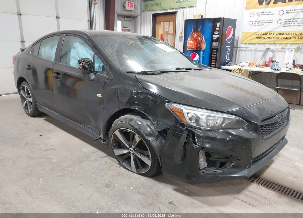 2018 SUBARU IMPREZA 2.0I SPORT VIN: 4S3GKAM63J3612318