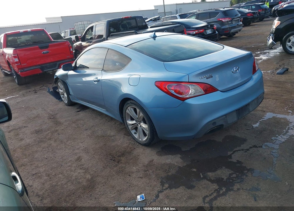 2012 HYUNDAI GENESIS 2.0T PREMIUM VIN: KMHHT6KD5CU068770