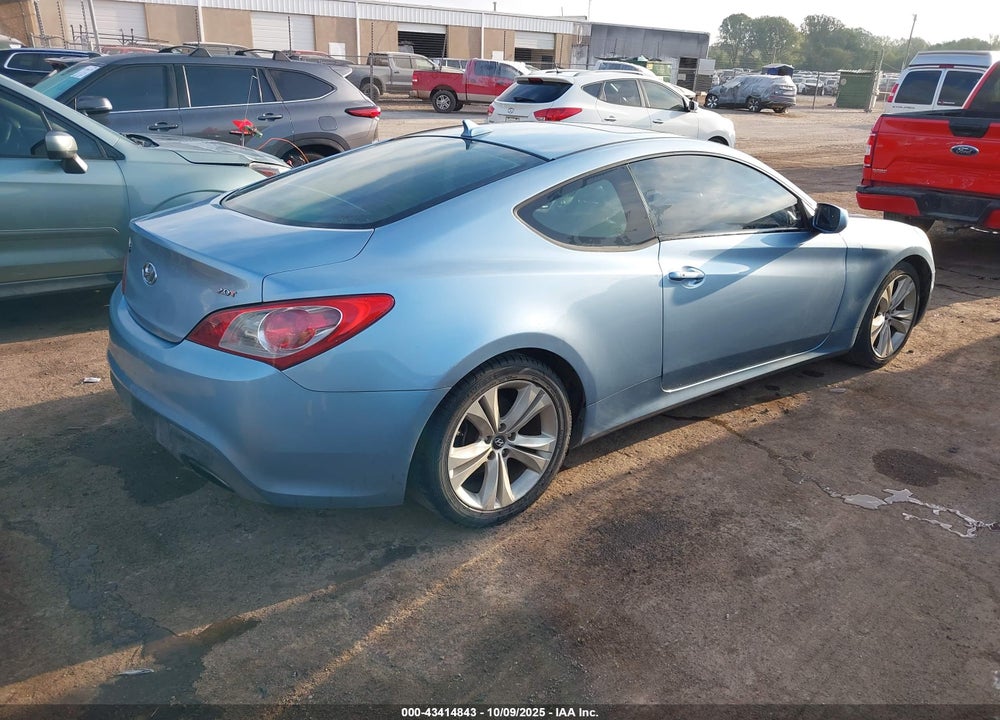 2012 HYUNDAI GENESIS 2.0T PREMIUM VIN: KMHHT6KD5CU068770