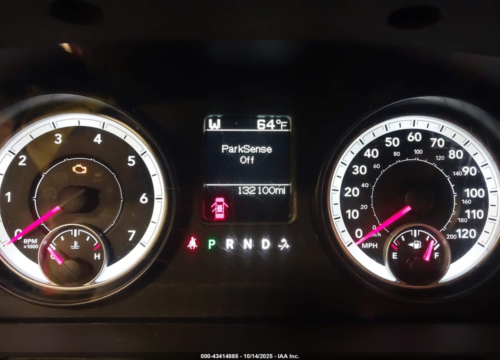2014 RAM 1500 BIG HORN VIN: 1C6RR7LT4ES256558