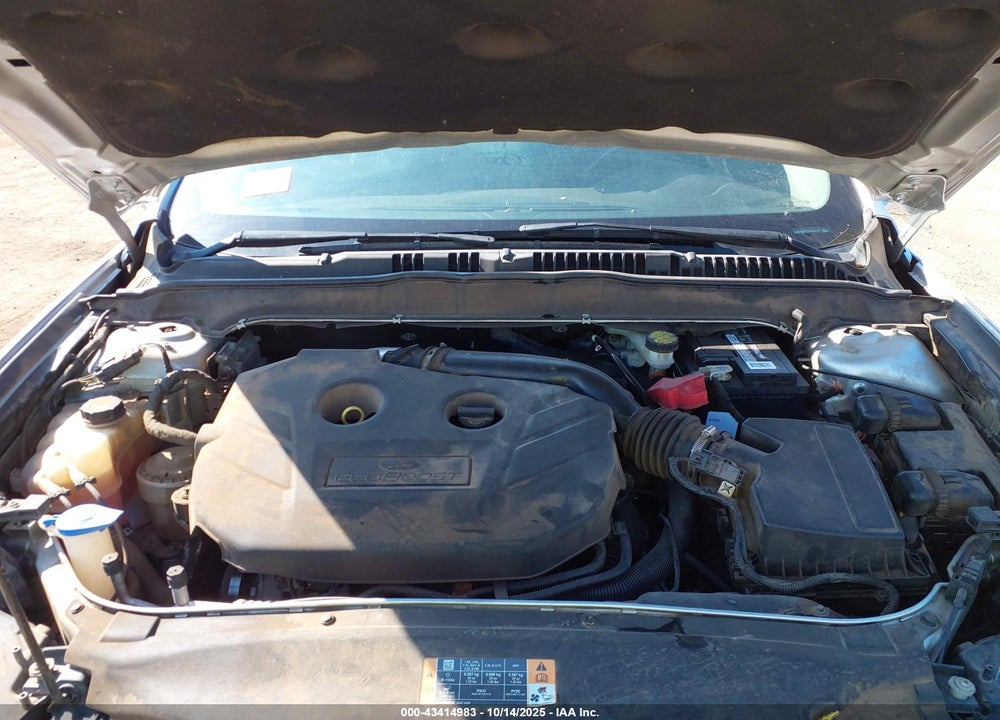 2013 FORD FUSION VIN: 3FA6P0K97DR323412