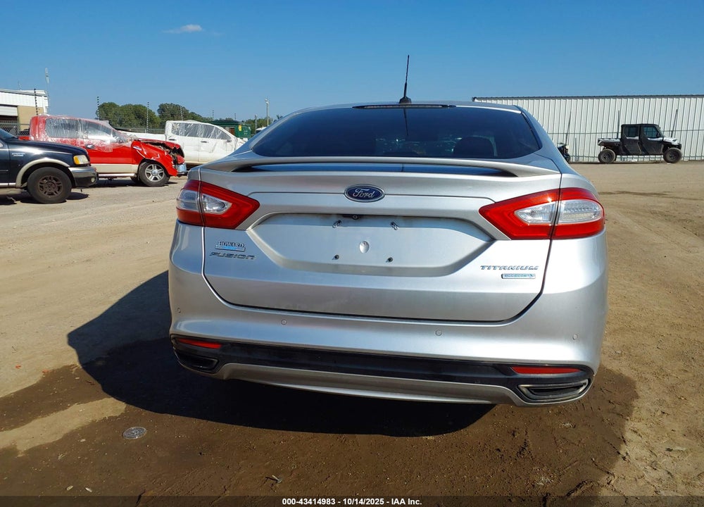 2013 FORD FUSION VIN: 3FA6P0K97DR323412