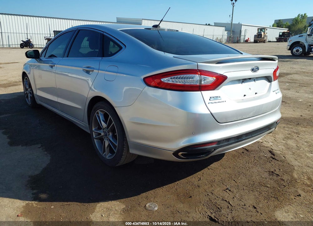 2013 FORD FUSION VIN: 3FA6P0K97DR323412