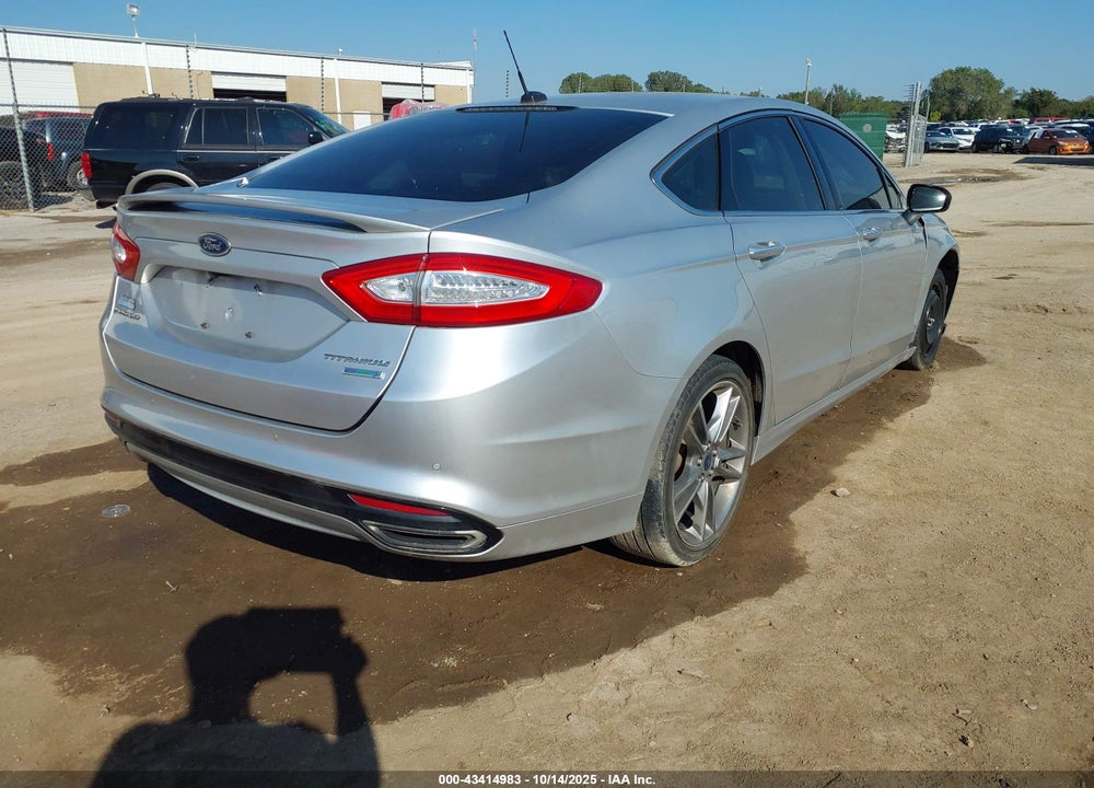 2013 FORD FUSION VIN: 3FA6P0K97DR323412