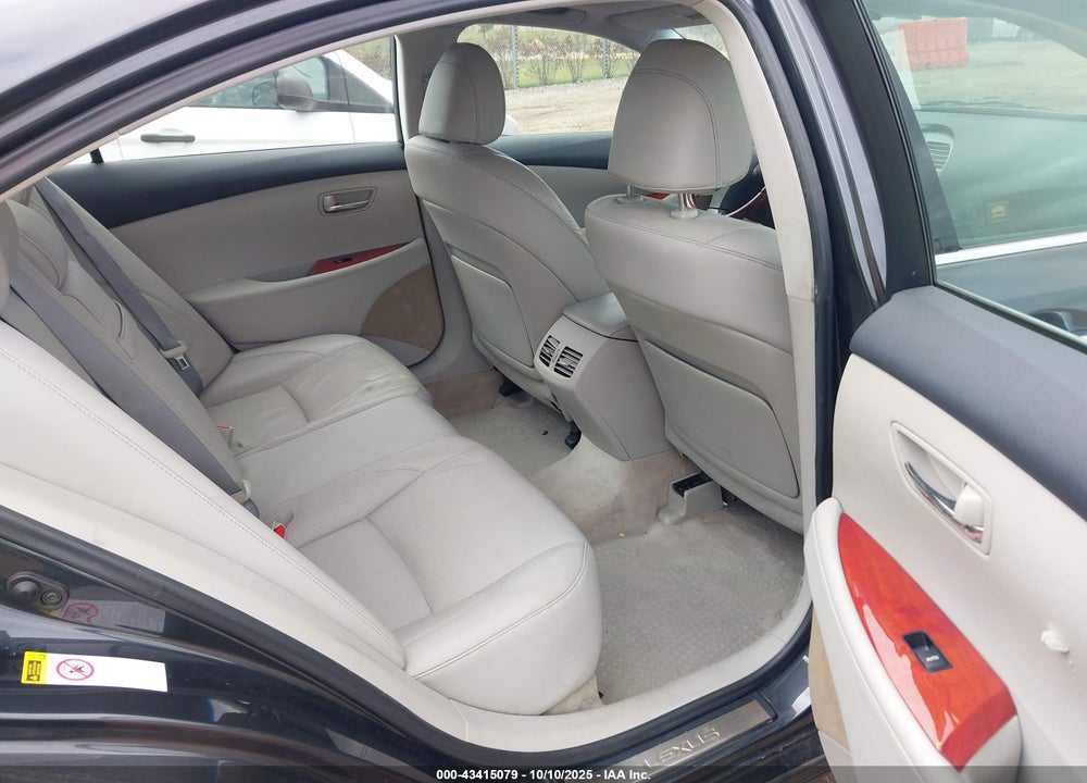 2007 LEXUS ES 350 VIN: JTHBJ46G772080508