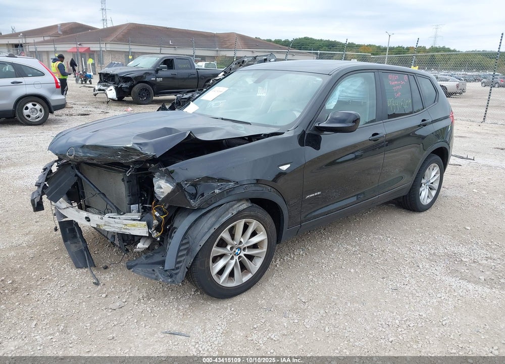 2014 BMW X3 XDRIVE28I VIN: 5UXWX9C51E0D26965