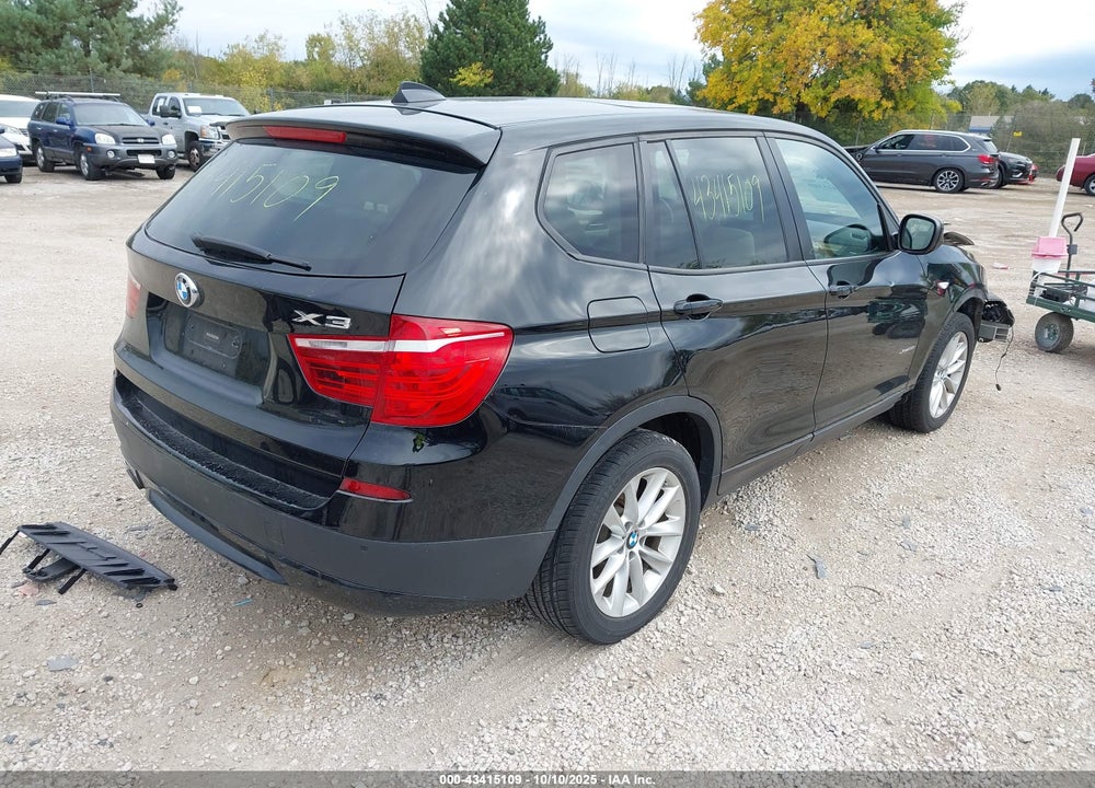 2014 BMW X3 XDRIVE28I VIN: 5UXWX9C51E0D26965