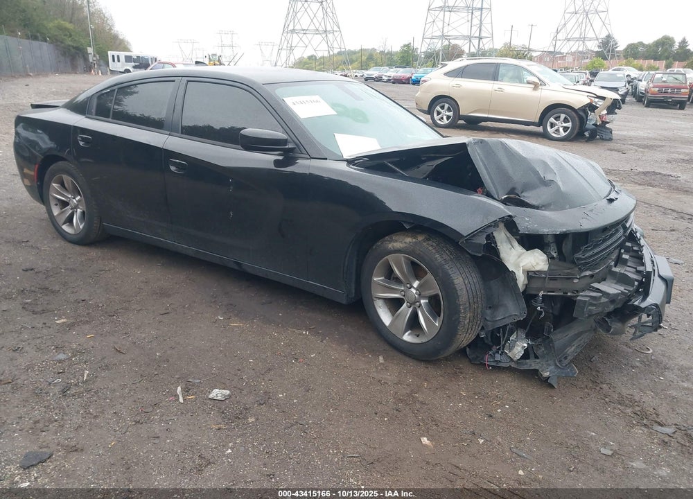 2016 DODGE CHARGER SXT VIN: 2C3CDXHG3GH203194