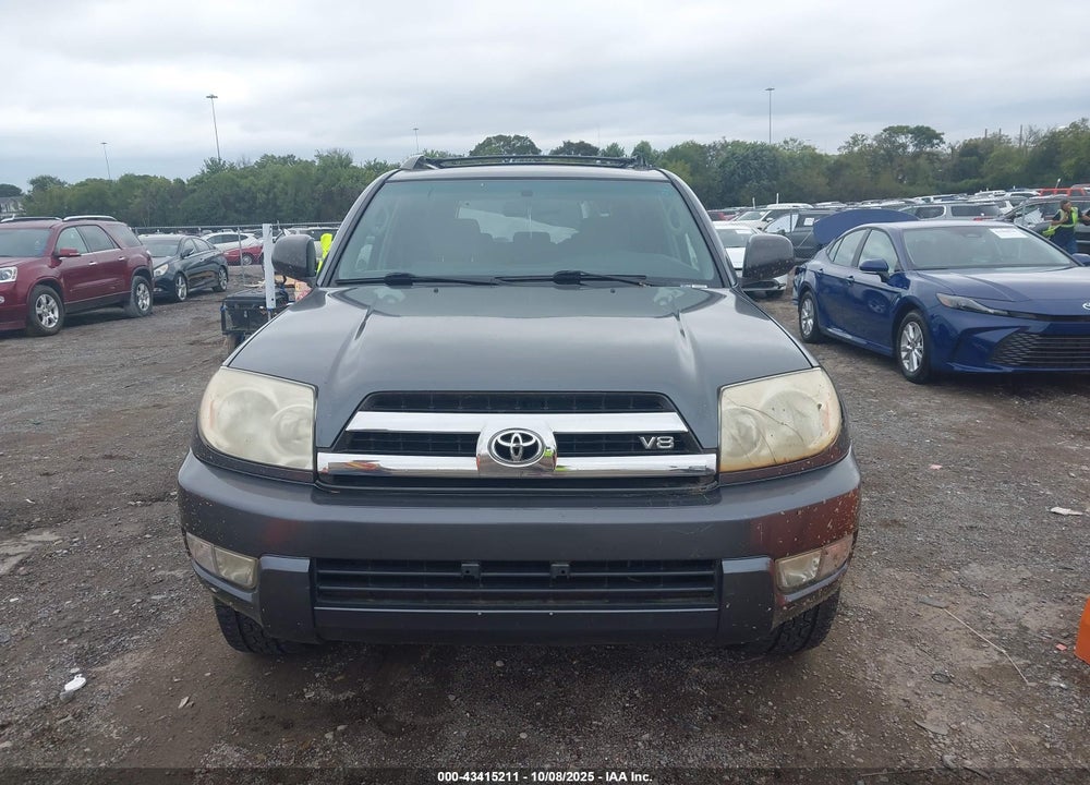 2005 TOYOTA 4RUNNER SR5 V8 VIN: JTEBT14R350049937