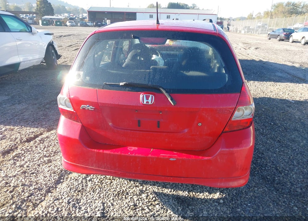 2008 HONDA FIT VIN: JHMGD384X8S024882