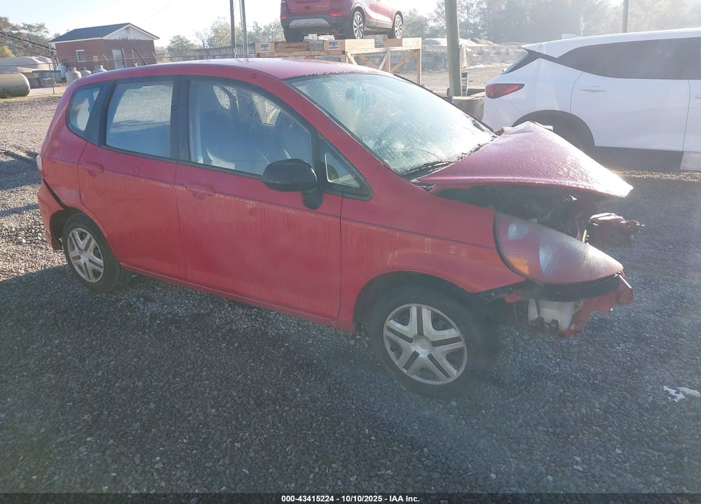 2008 HONDA FIT VIN: JHMGD384X8S024882