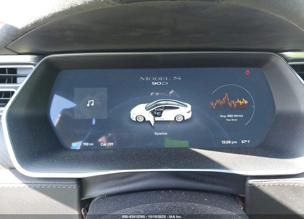 2017 TESLA MODEL S VIN: 5YJSA1E2XHF187590