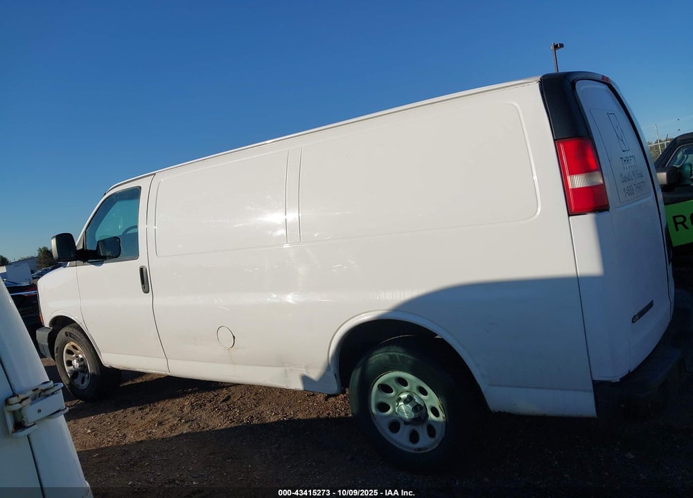 2013 CHEVROLET EXPRESS 1500 WORK VAN VIN: 1GCSGAFX0D1165836