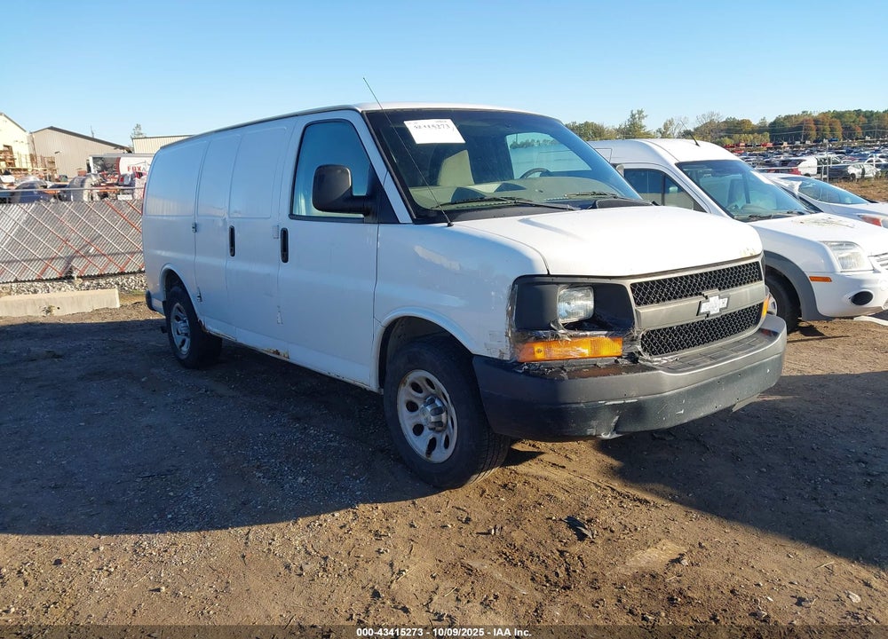 2013 CHEVROLET EXPRESS 1500 WORK VAN VIN: 1GCSGAFX0D1165836