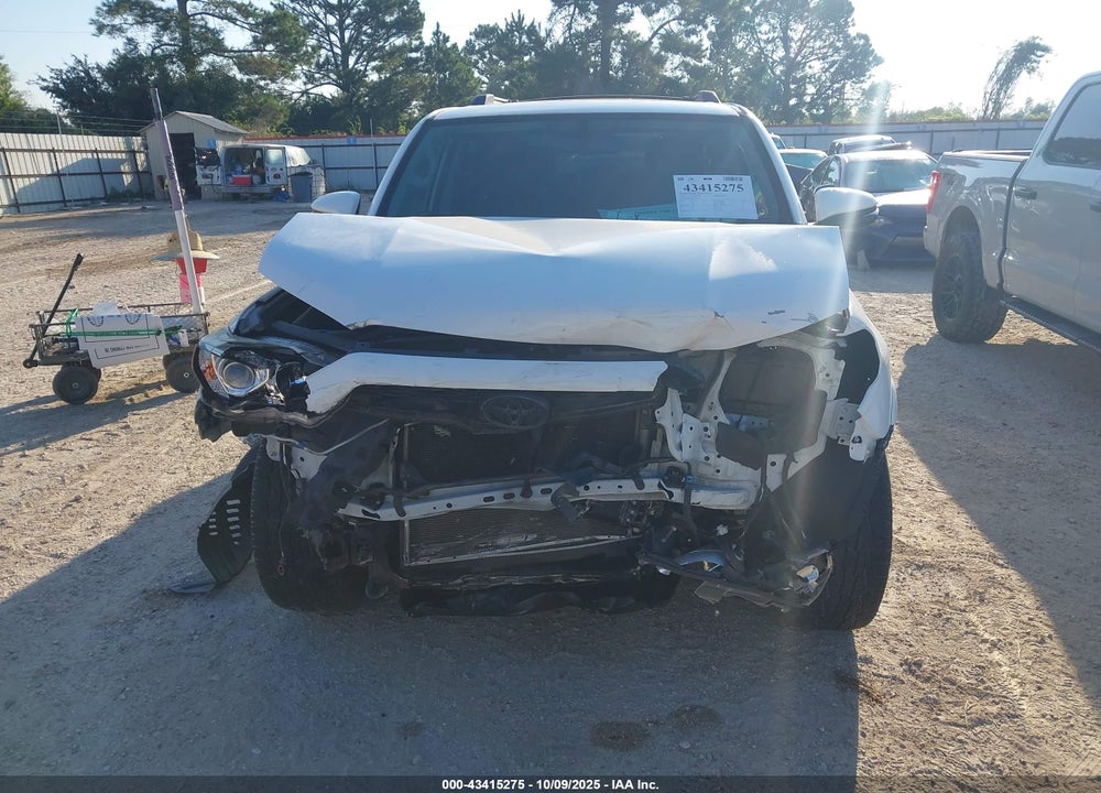 2019 TOYOTA 4RUNNER SR5 PREMIUM VIN: JTEZU5JR1K5207505