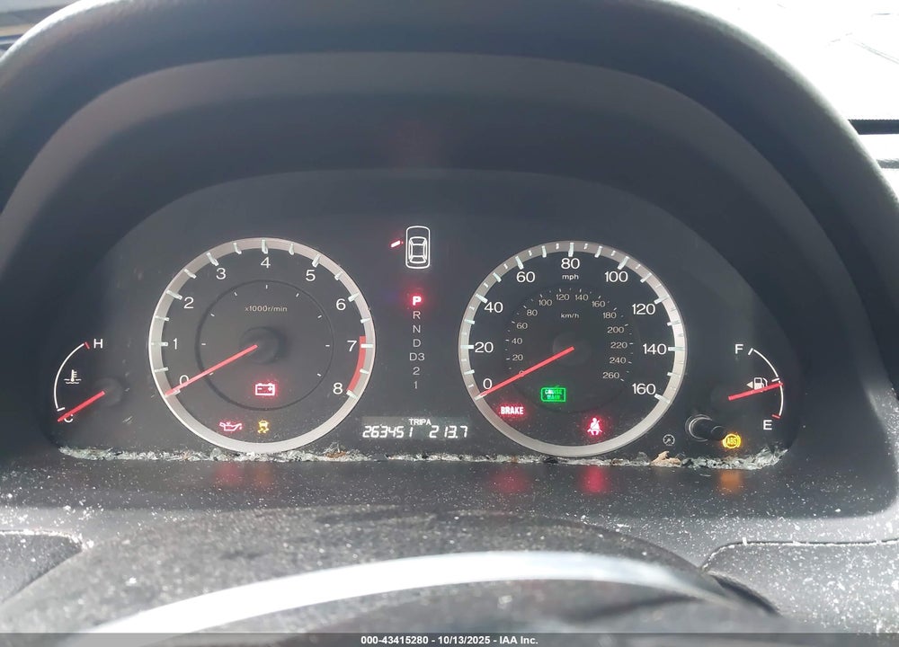 2012 HONDA ACCORD 2.4 LX VIN: 1HGCP2F33CA168544