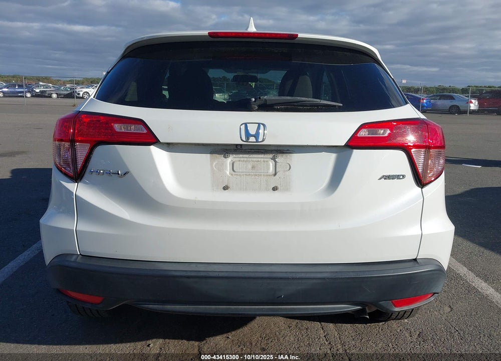 2016 HONDA HR-V VIN: 3CZRU6H59GM738914