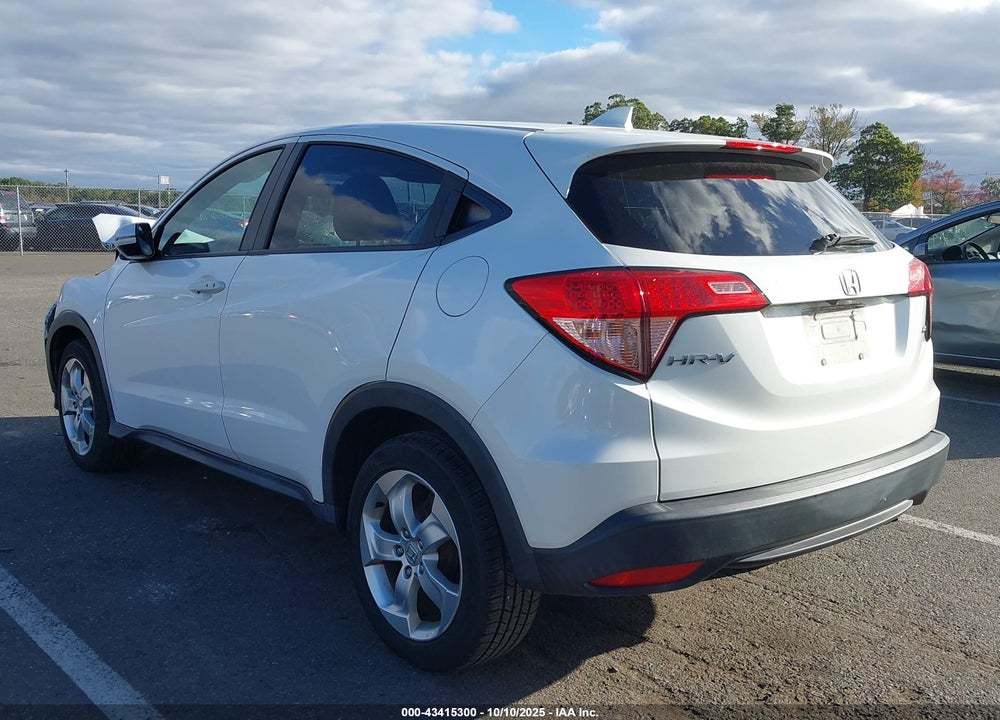 2016 HONDA HR-V VIN: 3CZRU6H59GM738914
