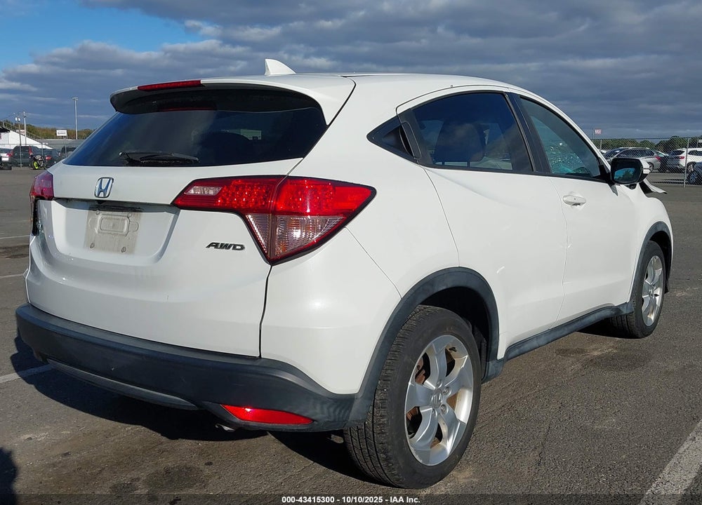 2016 HONDA HR-V VIN: 3CZRU6H59GM738914