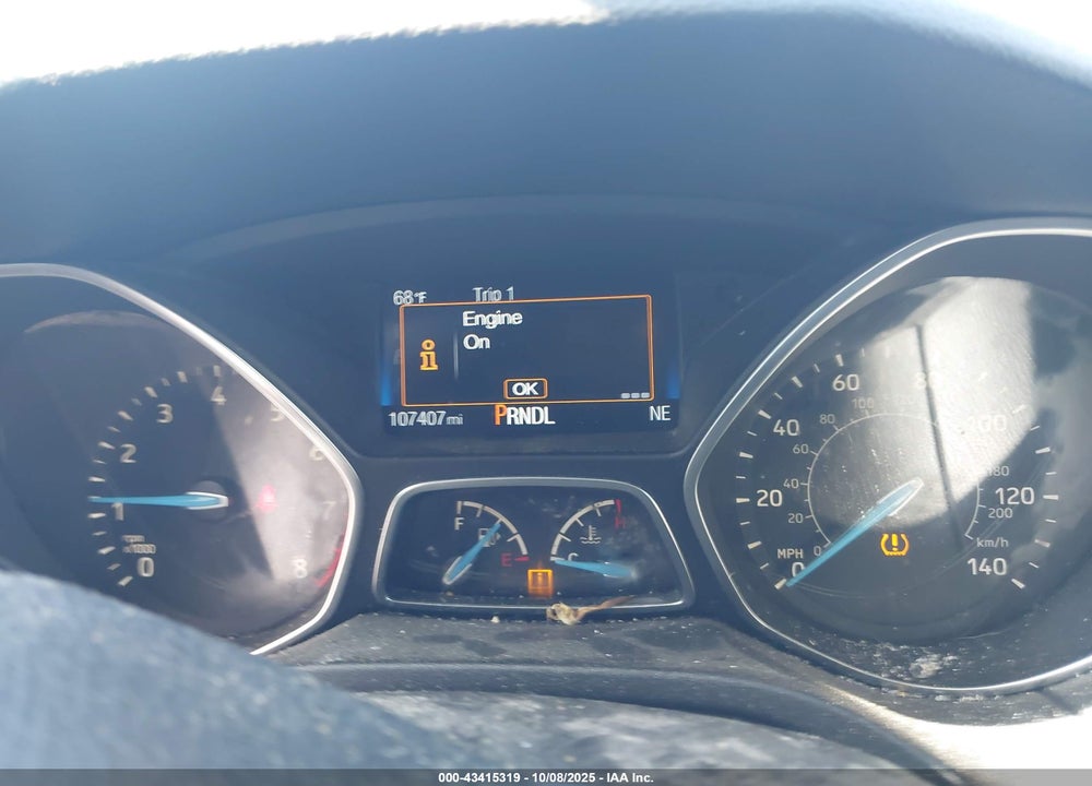 2017 FORD FOCUS SE VIN: 1FADP3K24HL225275