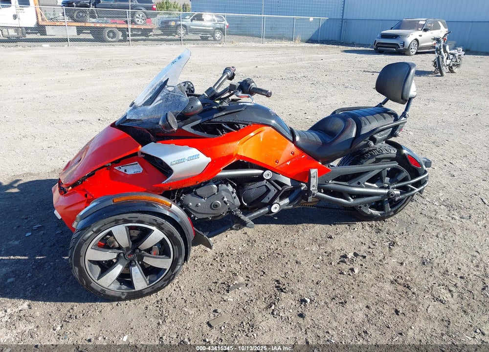 2015 CAN-AM SPYDER ROADSTER F3/F3-S VIN: 2BXRDCD21FV001043