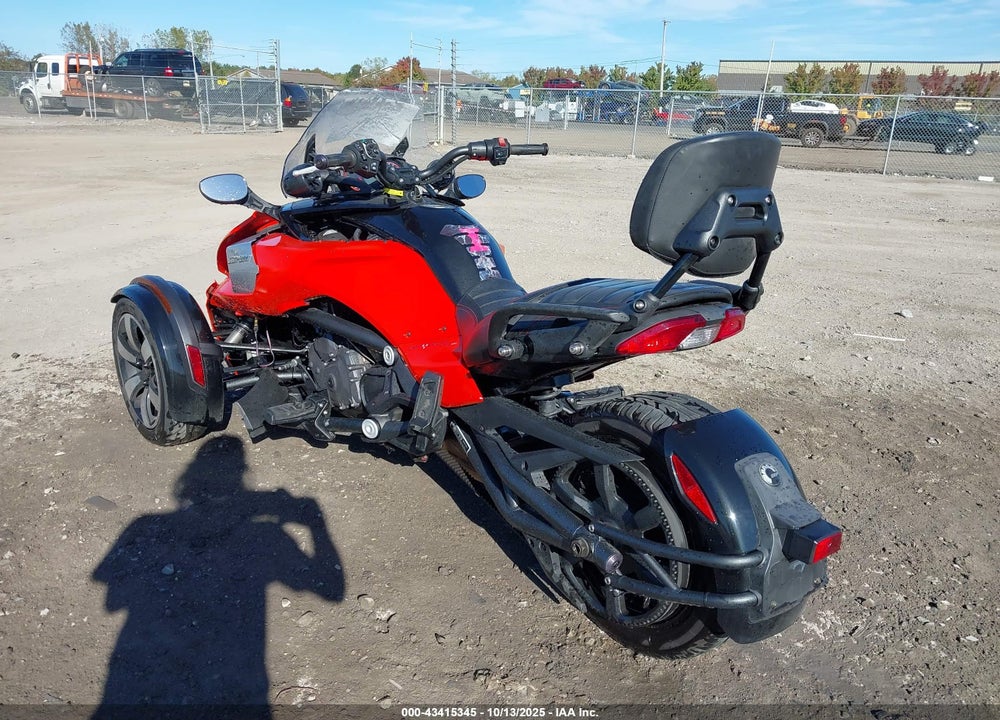 2015 CAN-AM SPYDER ROADSTER F3/F3-S VIN: 2BXRDCD21FV001043