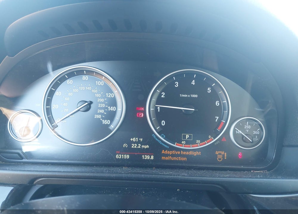 2016 BMW 5 SERIES VIN: WBA5A7C58GG148186