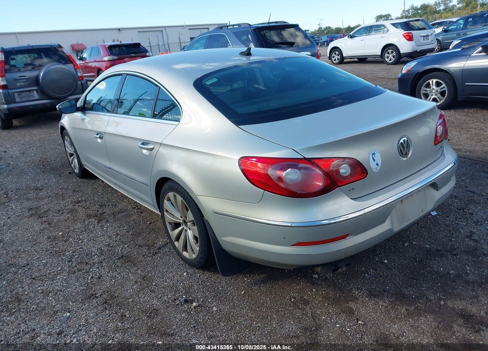 2012 VOLKSWAGEN CC VIN: WVWMN7AN4CE502457