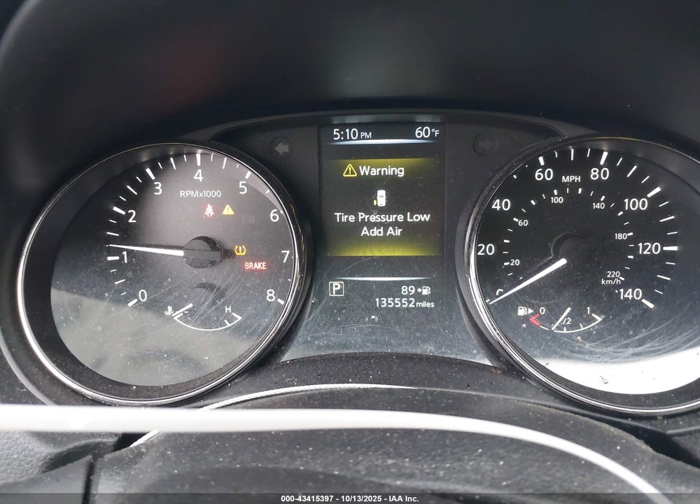 2017 NISSAN ROGUE SV VIN: JN8AT2MV7HW256419