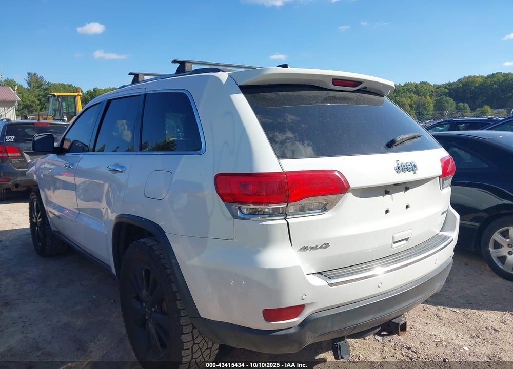2016 JEEP GRAND CHEROKEE LIMITED VIN: 1C4RJFBGXGC463032
